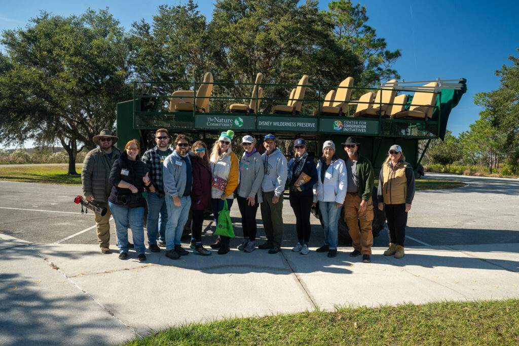 Swamp buggy at Disney Wilderness Preserve