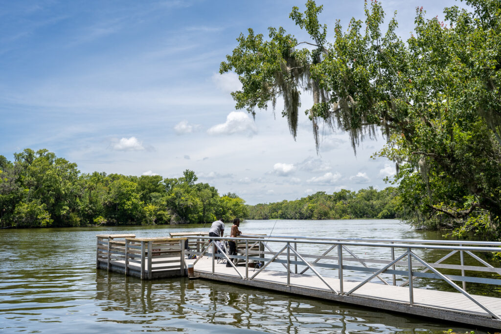 De Leon Springs: Swimming and Pancakes in Wild Florida - Spring dock