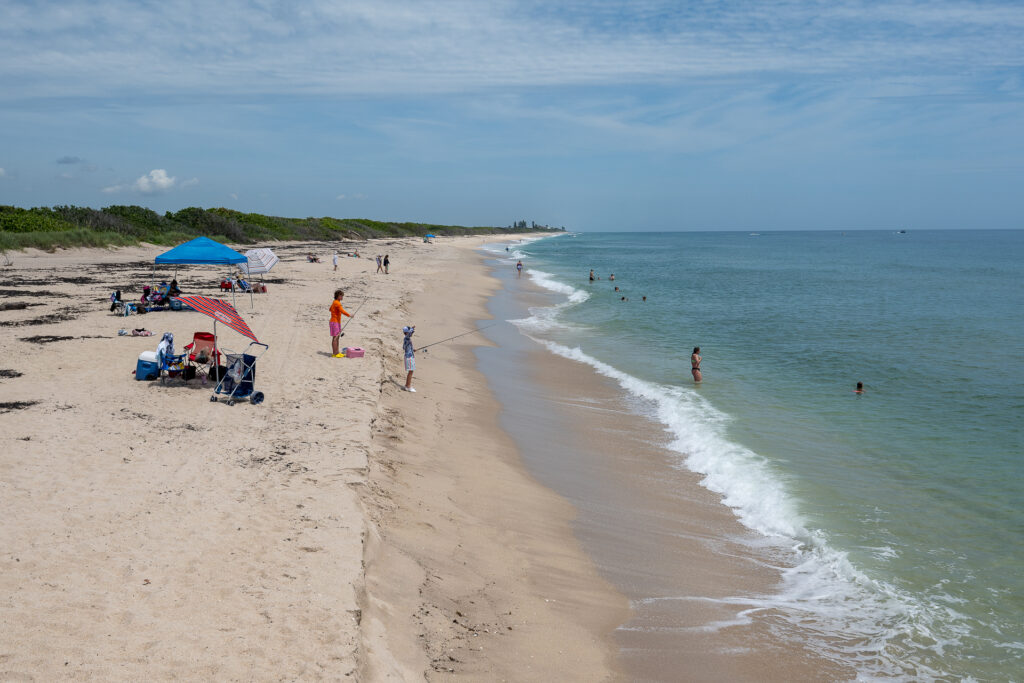 Your Beginner's Guide to Fishing in Florida - Surf fishing at Sebastian Inlet State Park
