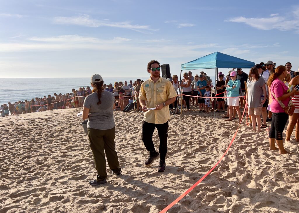 Wonderful Wild at the Tour de Turtles: Sea Turtle Conservancy staff at the Tour de Turtles