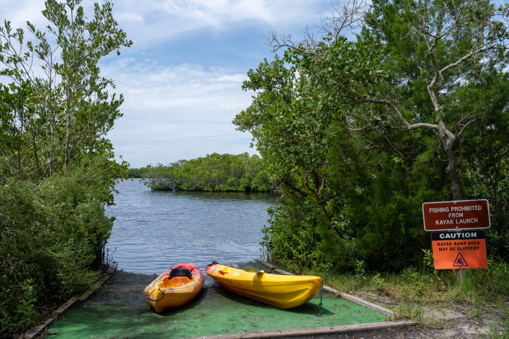 Adventure Guide to Werner-Boyce Salt Springs State Park: Kayak launch